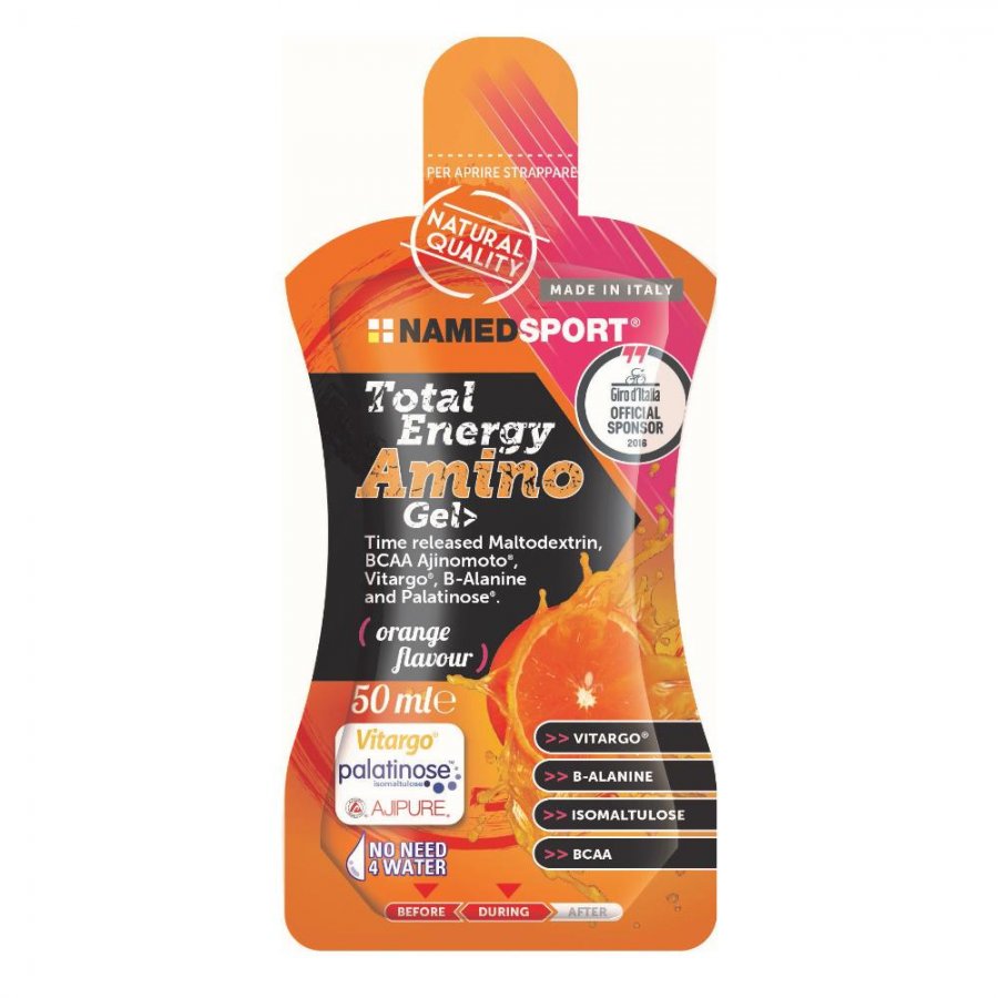 Named - Total Energy Amino Gel - Gusto Orange 50ml