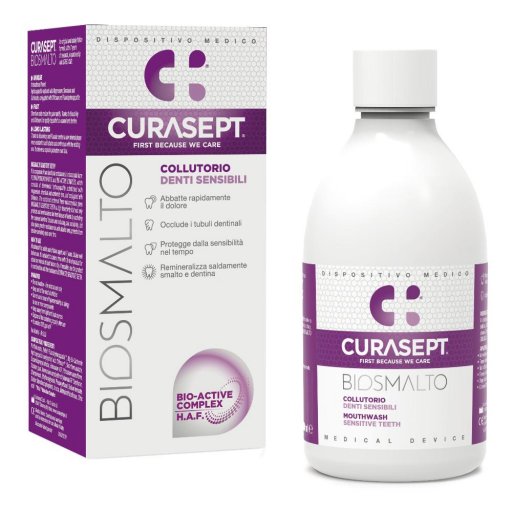 Curasept Biosmalto Collutorio Sensitive 200ml