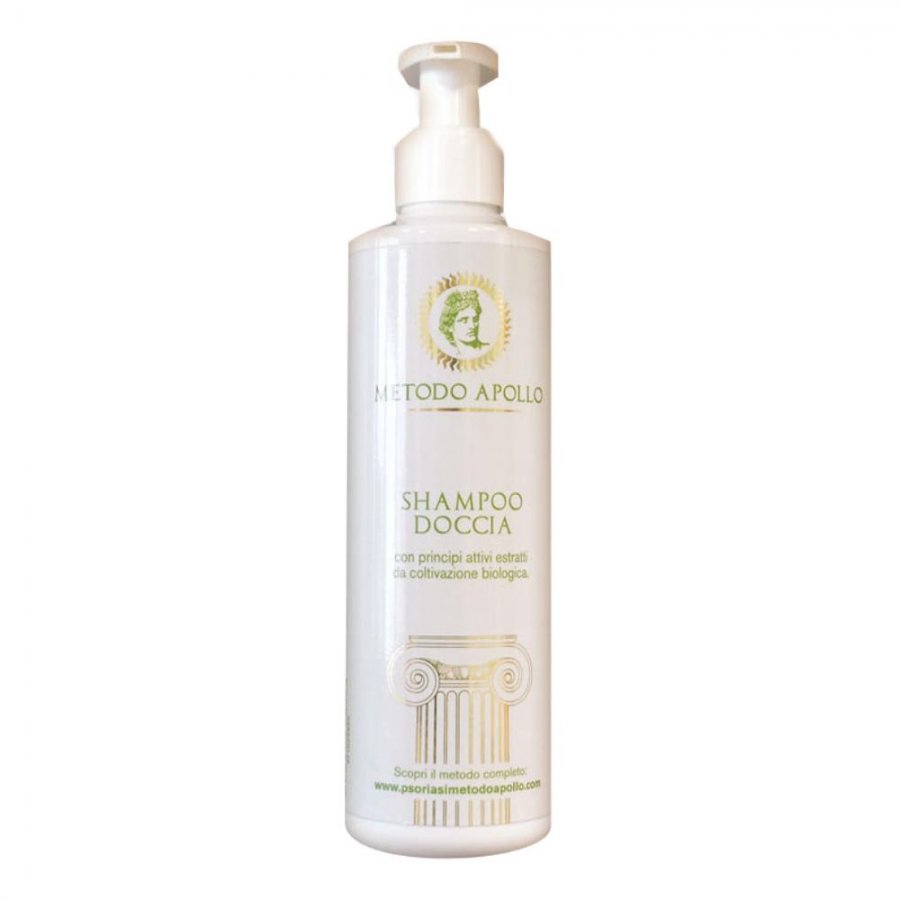 Metodo Apollo Shampoo Doccia 250ml - Doccia Shampoo Esfoliante per Cuoio Capelluto e Corpo