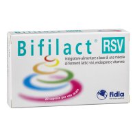 Bifilact RSV - 30 Capsule, Integratore Probiotico per il Benessere Respiratorio