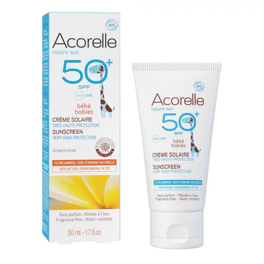 ACORELLE CREMA SOLARE BIO BABY