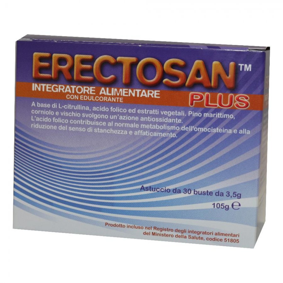 Androsystems - Erectosan Plus 30 buste 