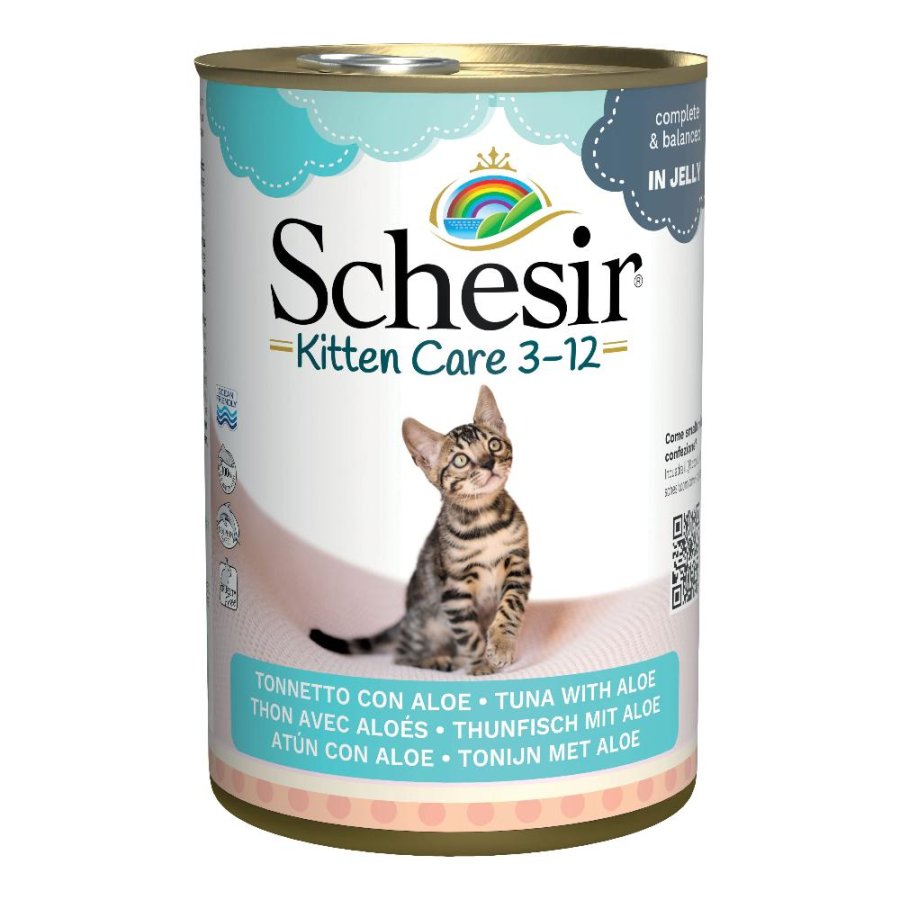 SCHESIR GATTO JELLY KITTEN TONNETTO ALOE 140GR (lattina)