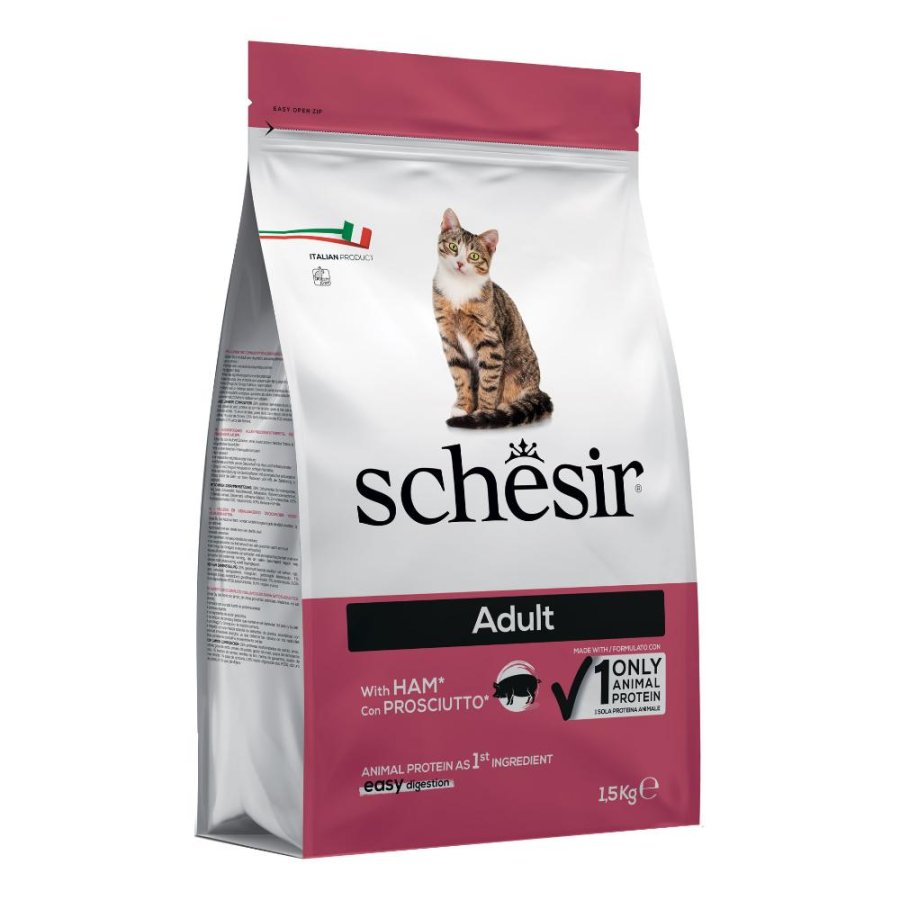 SCHESIR GATTO MAINTENANCE ADULT PROSCIUTTO 1,5KG
