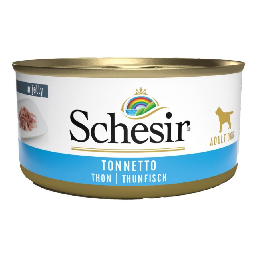 SCHESIR CANE JELLY TONNO 150GR (lattina)