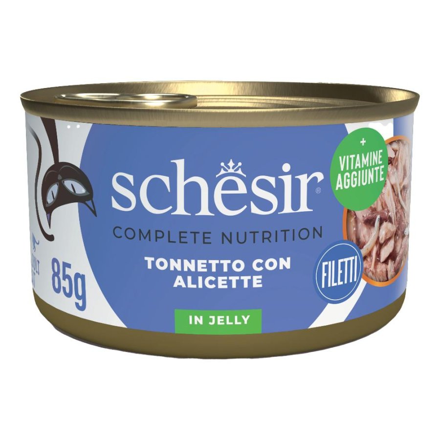 SCHESIR GATTO JELLY TONNETTO ALICETTE 85GR (lattina)