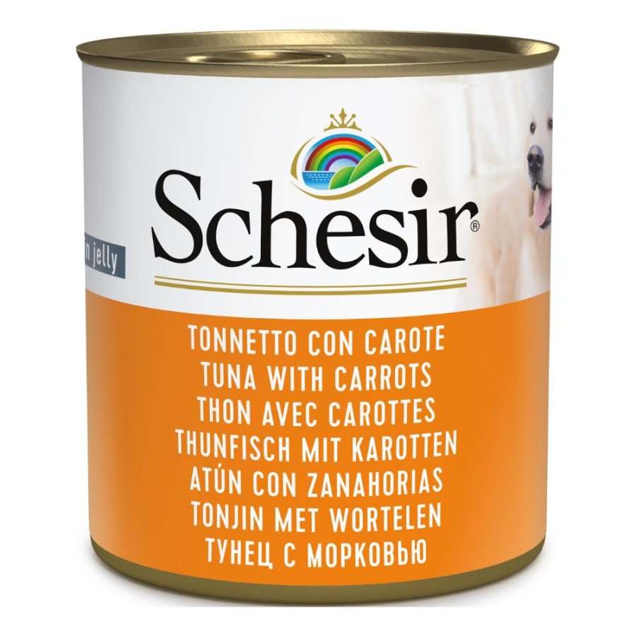 SCHESIR CANE JELLY TONNO CAROTE 285GR (lattina)