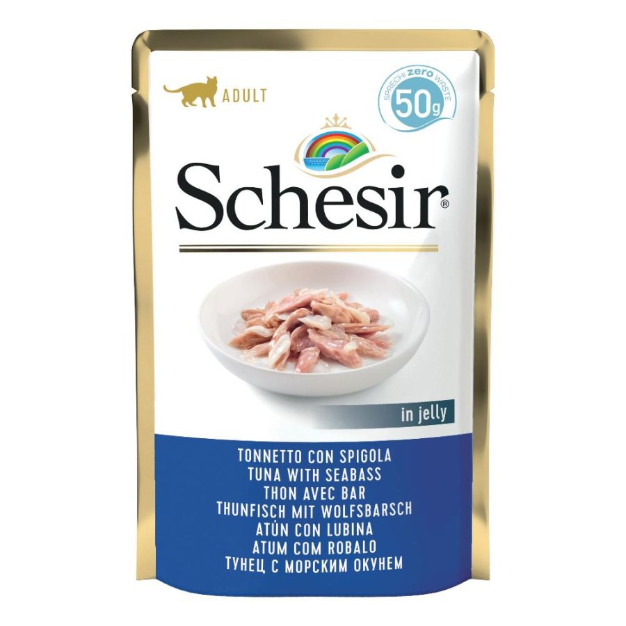 SCHESIR GATTO TONNETTO SPIGOLA 50GR (bustina)