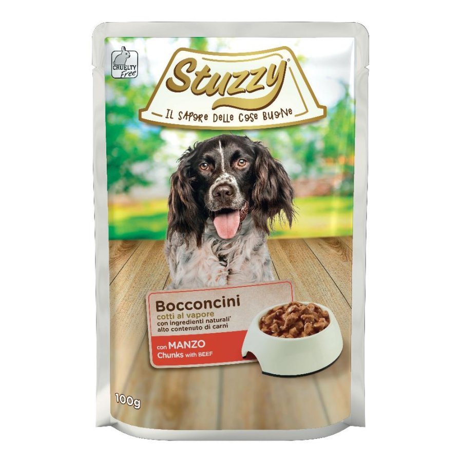 STUZZY CANE BOCCONCINI MANZO 100GR (bustina)