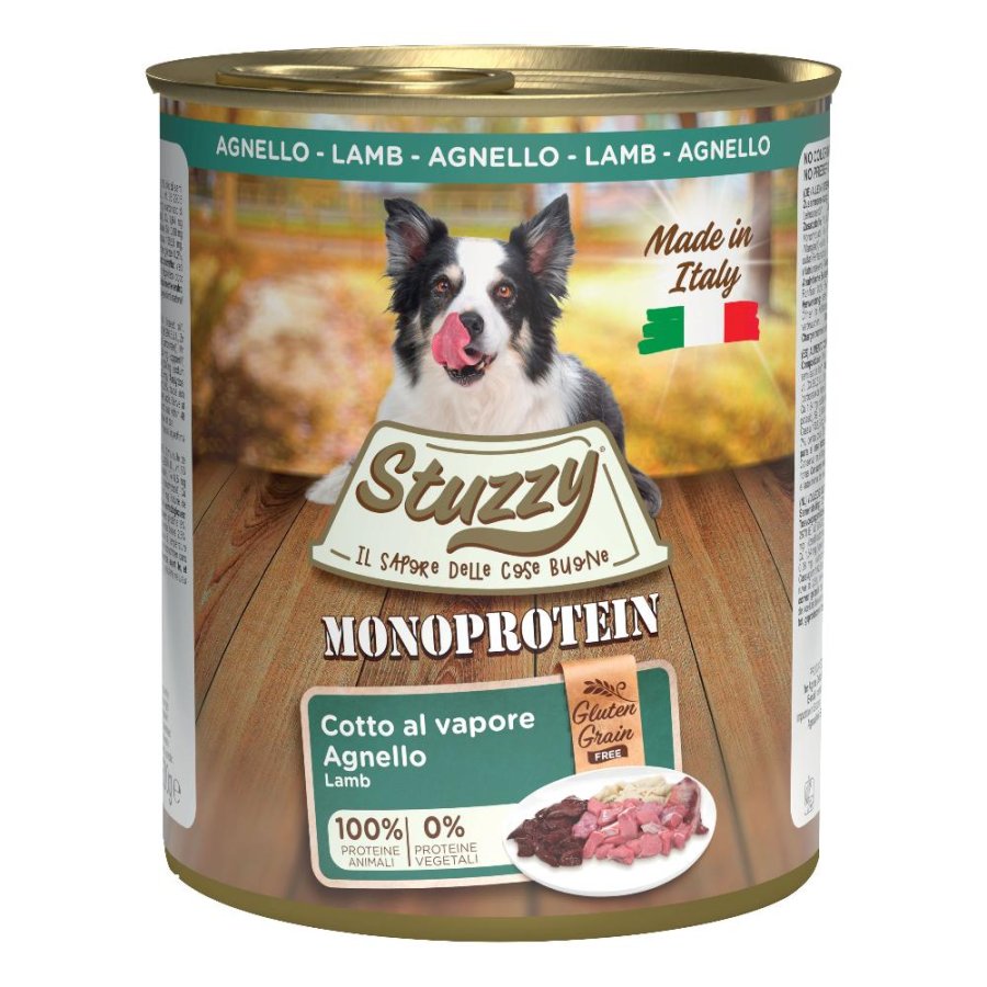 STUZZY CANE MONOPROTEICO AGNELLO 800GR (lattina)