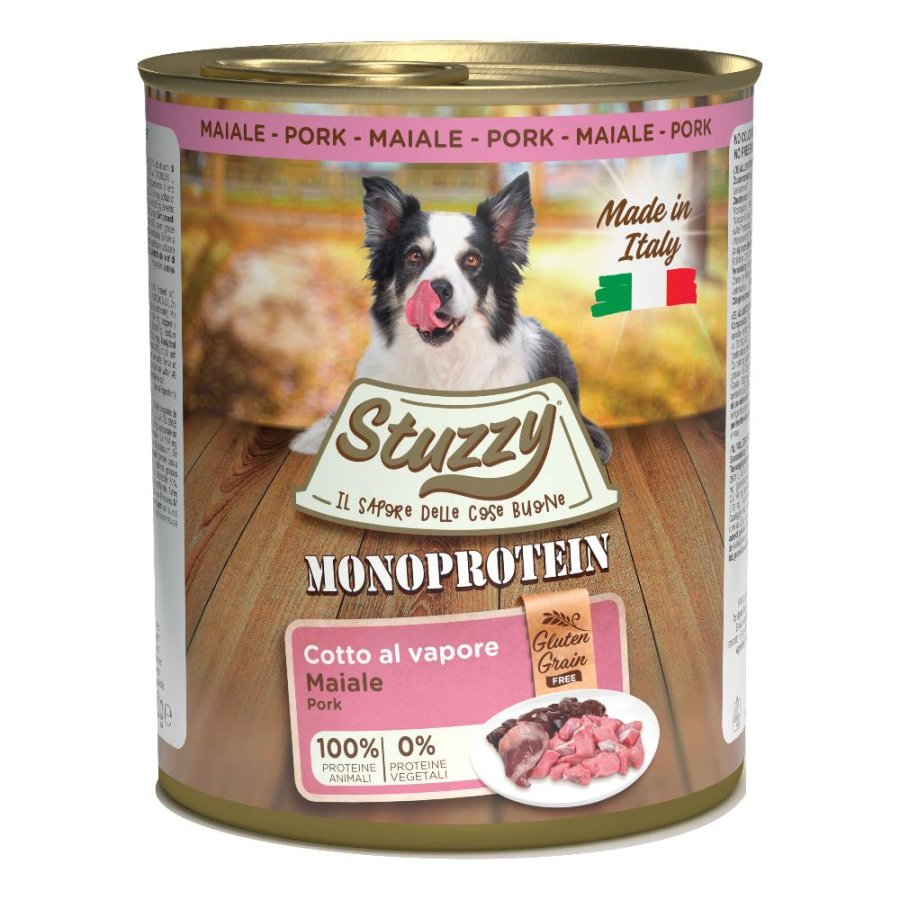 STUZZY CANE MONOPROTEICO MAIALE 800GR (lattina)