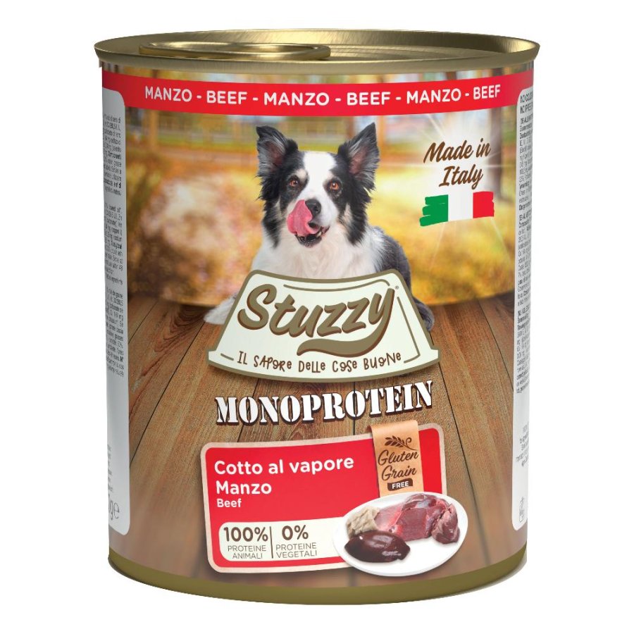 STUZZY CANE MONOPROTEICO MANZO 800GR (lattina)