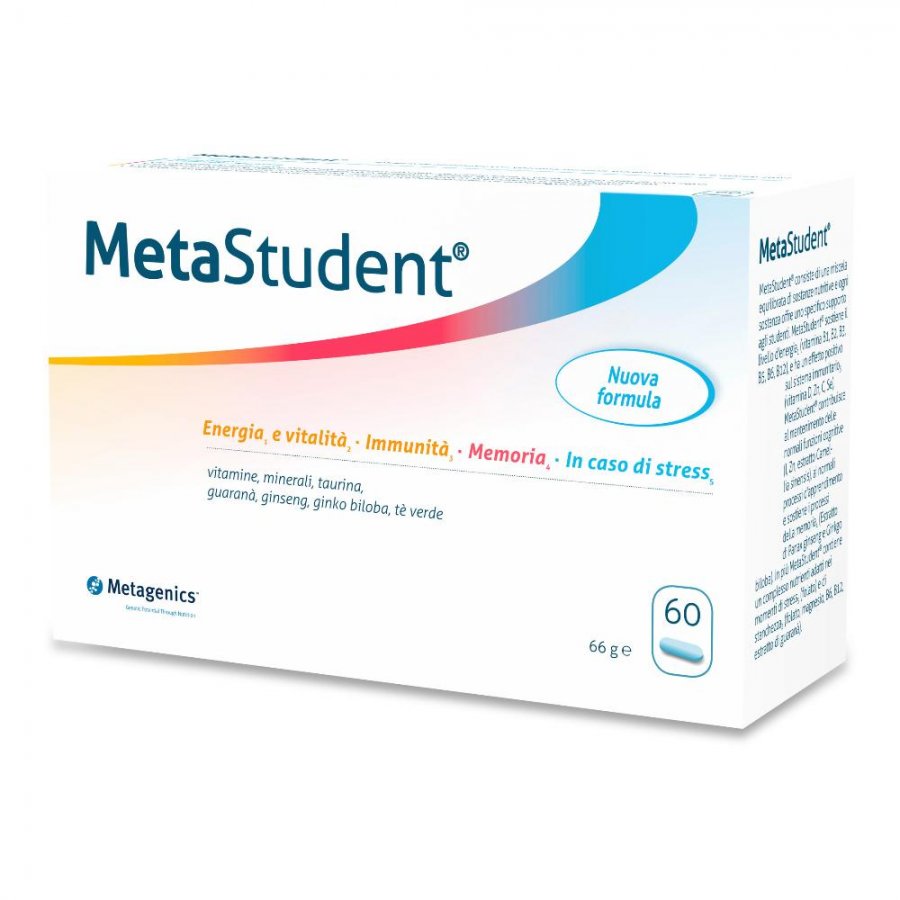 Metastudent -  Integratore per il funzionamento cognitivo normale 60 compresse