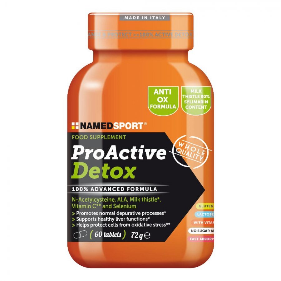 Named Sport - Proactive Detox 60 Compresse