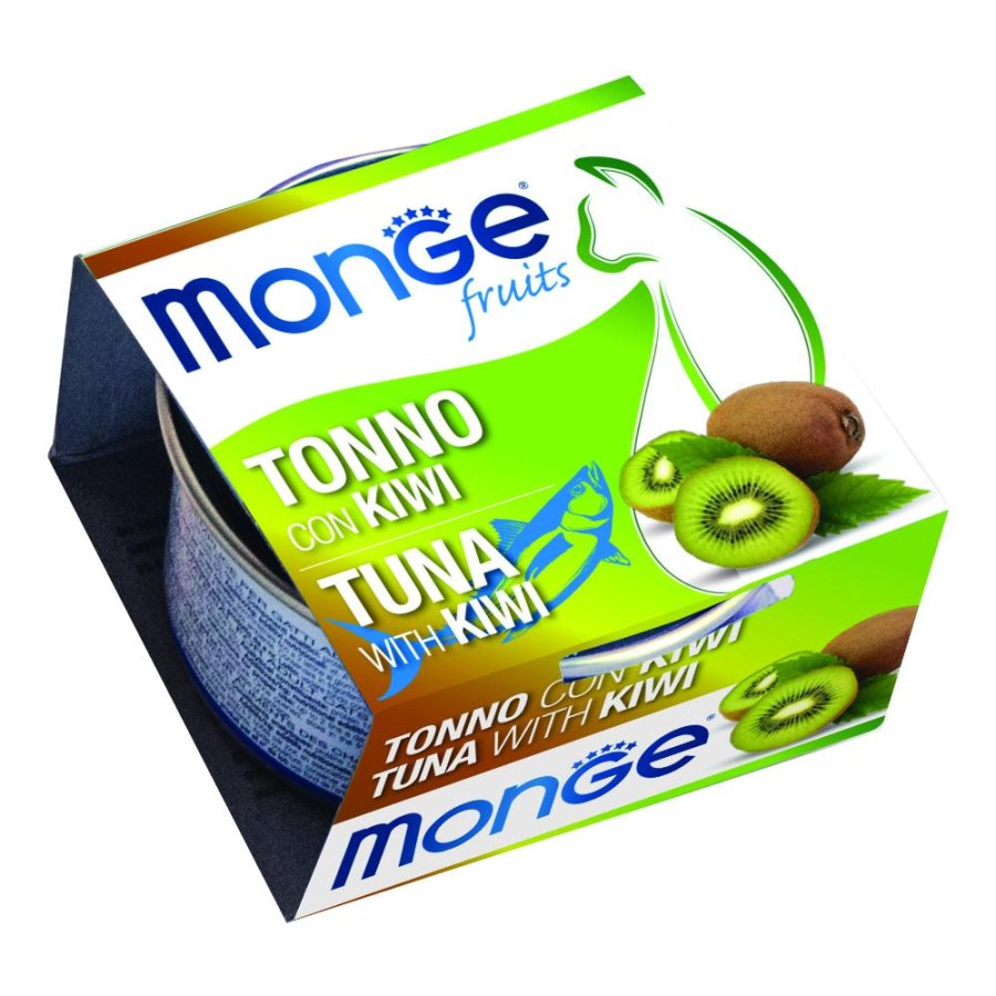 MONGE GATTO FRUIT TONNO KIWI 80GR (lattina)