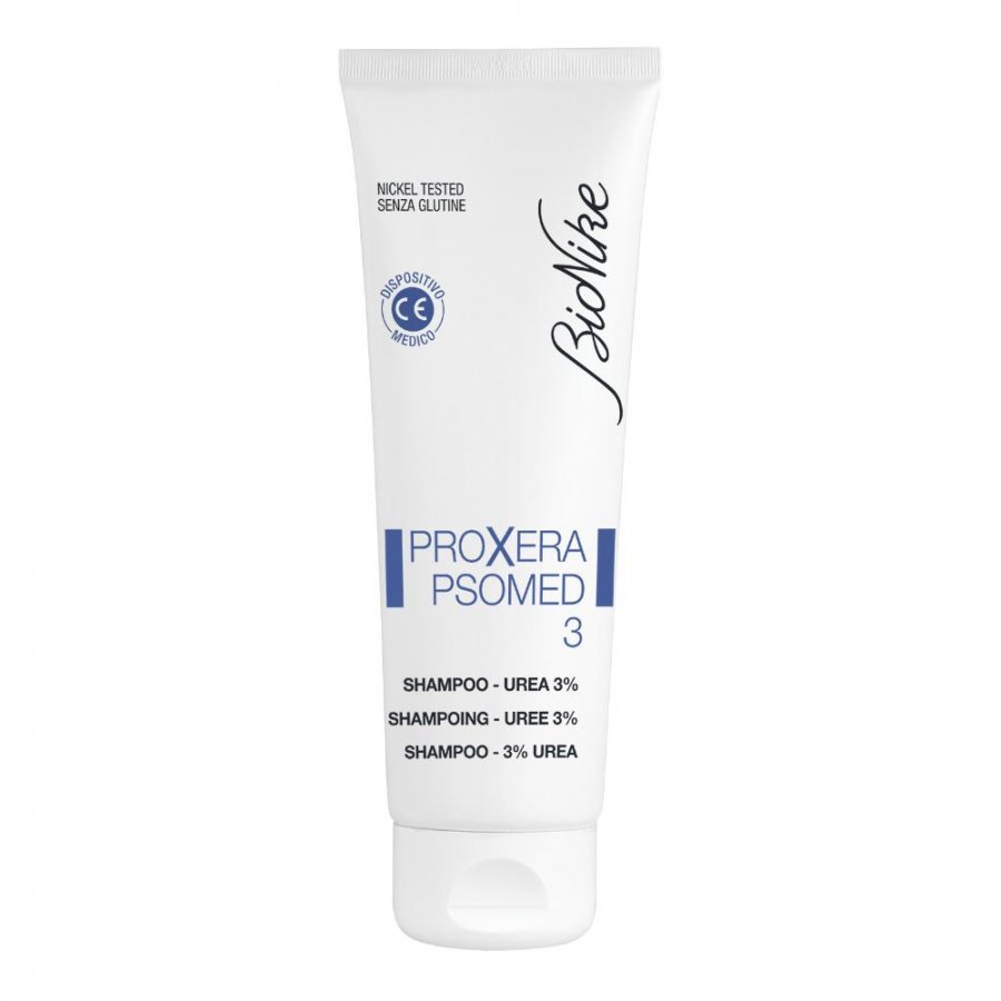 Bionike - Proxera Psomed 3 Shampoo 125 ml - Trattamento specifico per ipercheratosi e psoriasi del cuoio capelluto