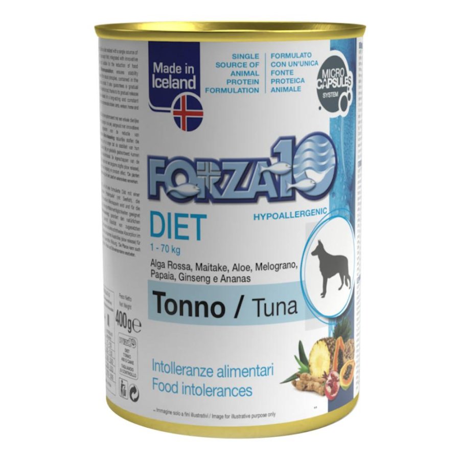 FORZA10 CANE DIET PATE' TONNO 400GR (lattina)