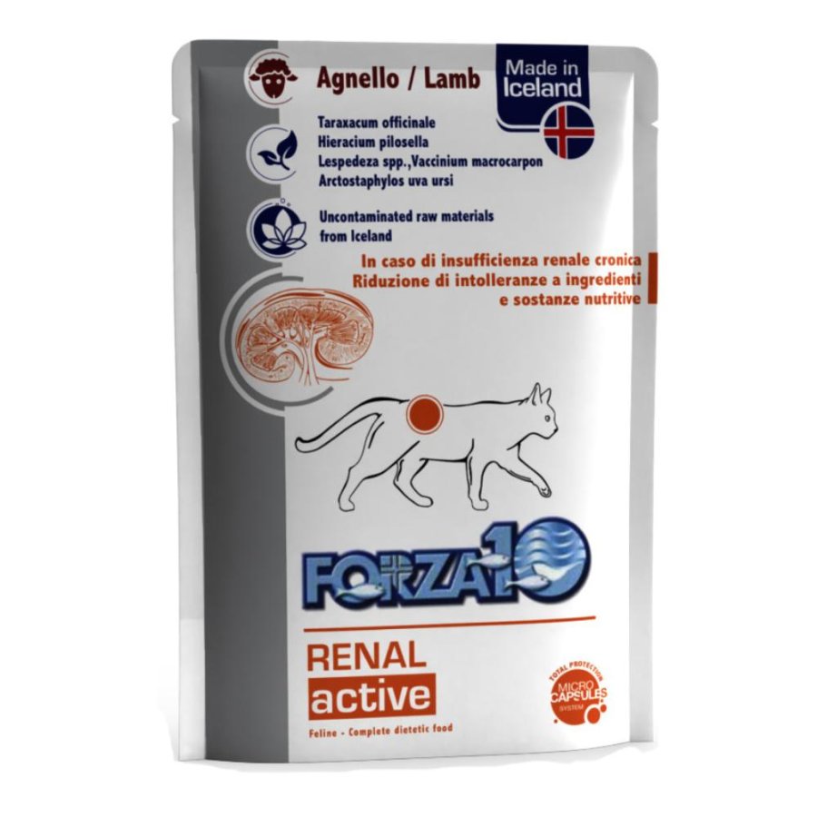 FORZA10 GATTO RENAL ACTIVE 100GR (bustina) FORZA10 GATTO RENAL ACTIVE 100GR (bustina)