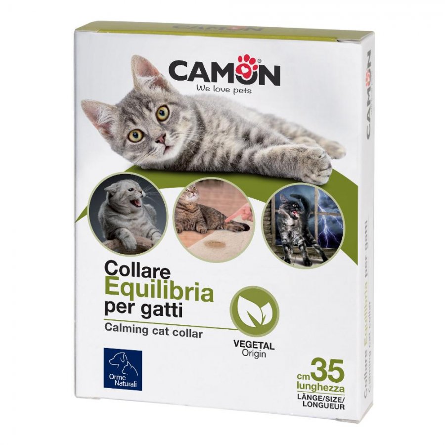 Collare Equilibria Calming Cat Per Gatti 35cm - Collare Calmante per Gatti Ansiosi