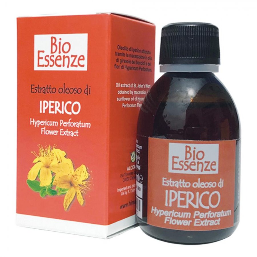 Oleolito di Iperico Bio Essenze 50ml - Olio Naturale Decontratturante e Antinfiammatorio