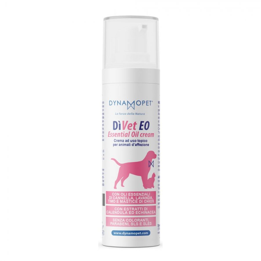 Divet Essential Oil Crema ad Uso Topico per Animali d'Affezione 30ml - Cura Naturale per il Benessere del Tuo Animale