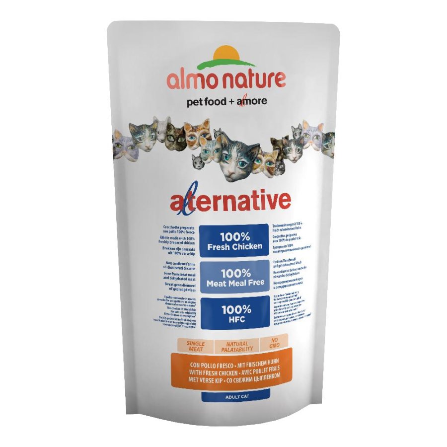ALMO NATURE GATTO HFC ALTERNATIVE ADULT POLLO 750GR