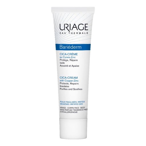 Uriage Bariederm - Cica-Crema 100ml per la Cura Intensiva della Pelle Secca e Danneggiata
