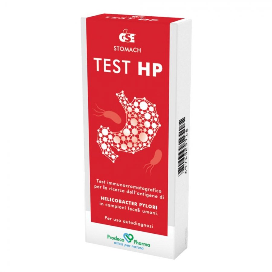 GSE TEST HP - Test Autodiagnostico per Helicobacter Pylori (1 busta)