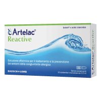 Artelac Reactive Soluzione Oftalmica, 10 Flaconcini Monodose Artelac Reactive Soluzione Oftalmica, 10 Flaconcini Monodose