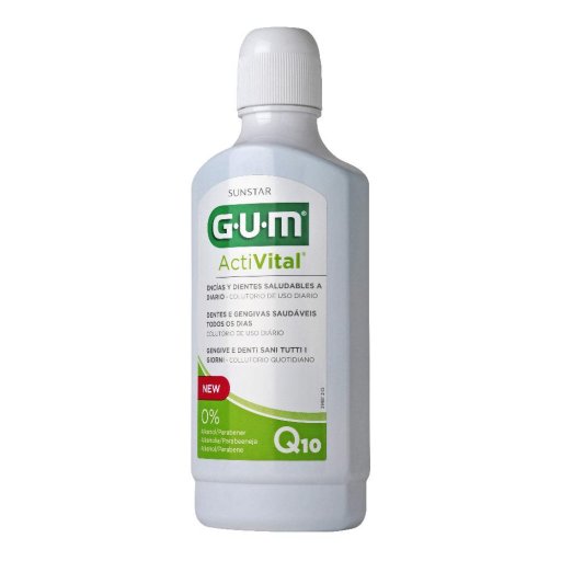 Gum Activital Collutorio 500ml - Igiene Orale Avanzata per Gengive e Denti Sani