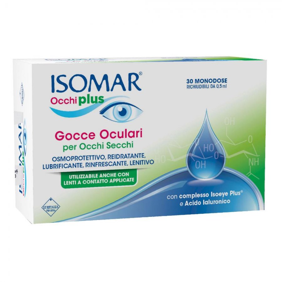 Isomar - Occhi Plus Monodose 30 Flaconcini