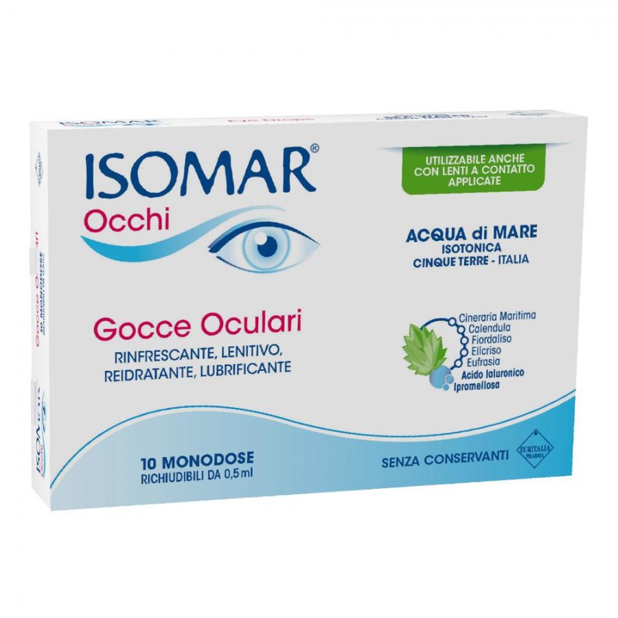 Isomar - Occhi Monodose 10 Flaconcini