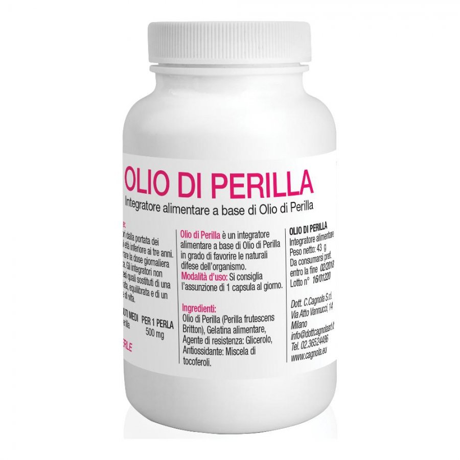 Olio di Perilla Integratore Antiossidante - 60 Perle