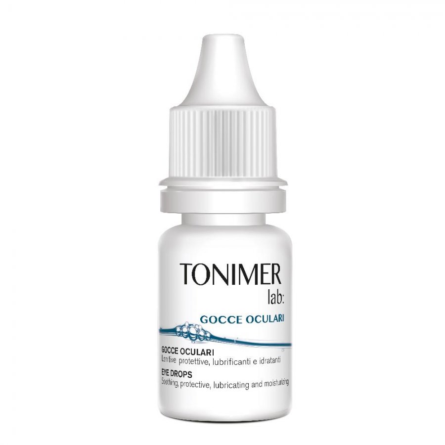 Tonimer Lab - Gocce Oculari 10ml - Soluzione Oculare Multidose per Secchezza e Affaticamento Oculare