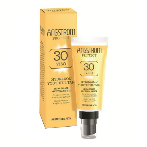 Angstrom Protect - Hydraxol Crema Solare Viso SPF30 50ml per idratazione e protezione ottimali