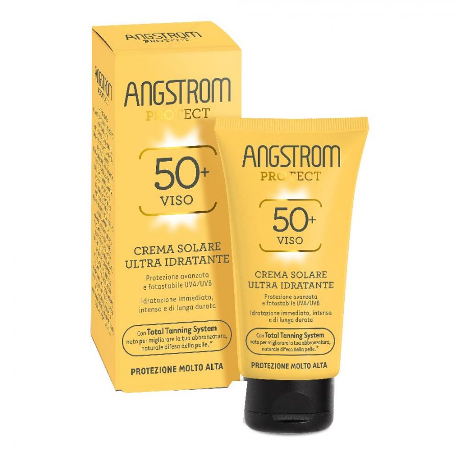 Angstrom Protect - Crema Solare Viso SPF50+ 50ml per la massima protezione solare
