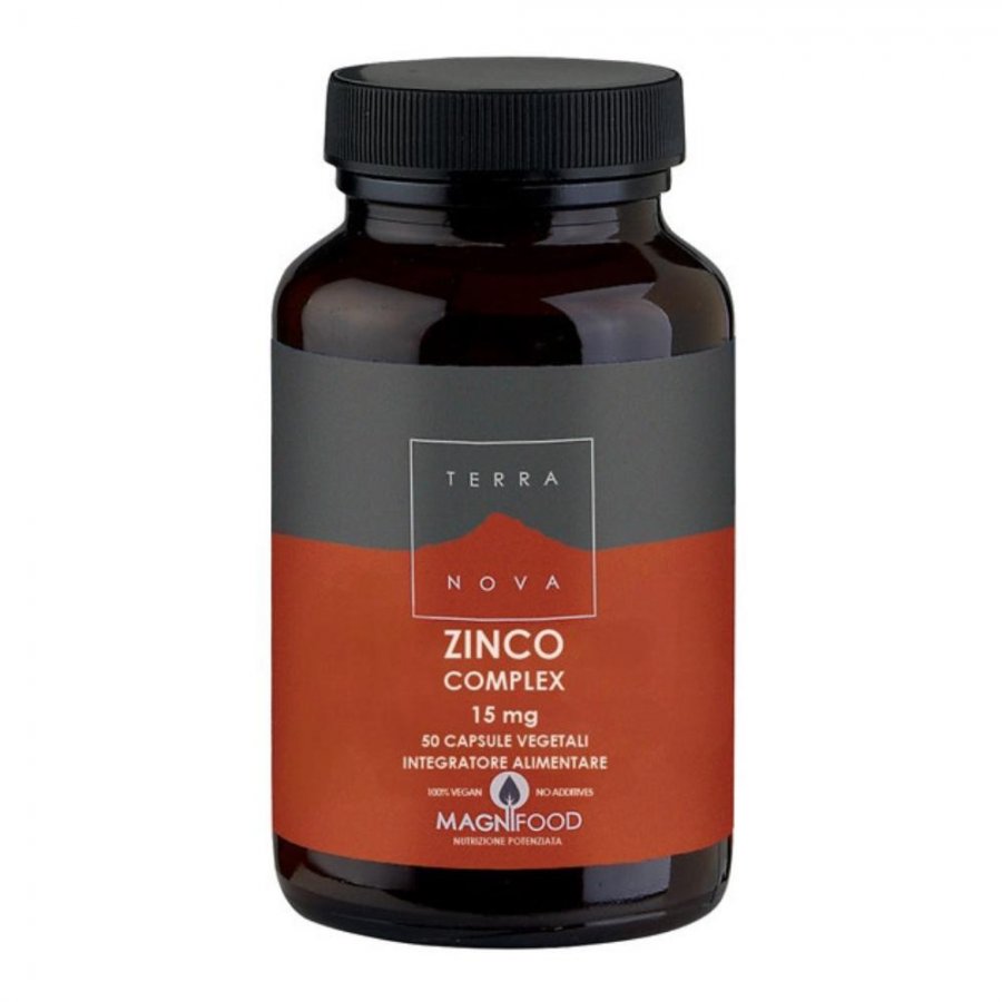 Terranova Zinco - Integratore di Zinco - 50 Capsule Vegetali