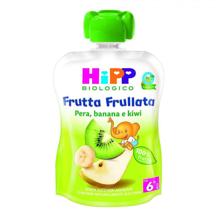 HIPP BIO Frutta Frullata Pera Banana Kiwi 90g