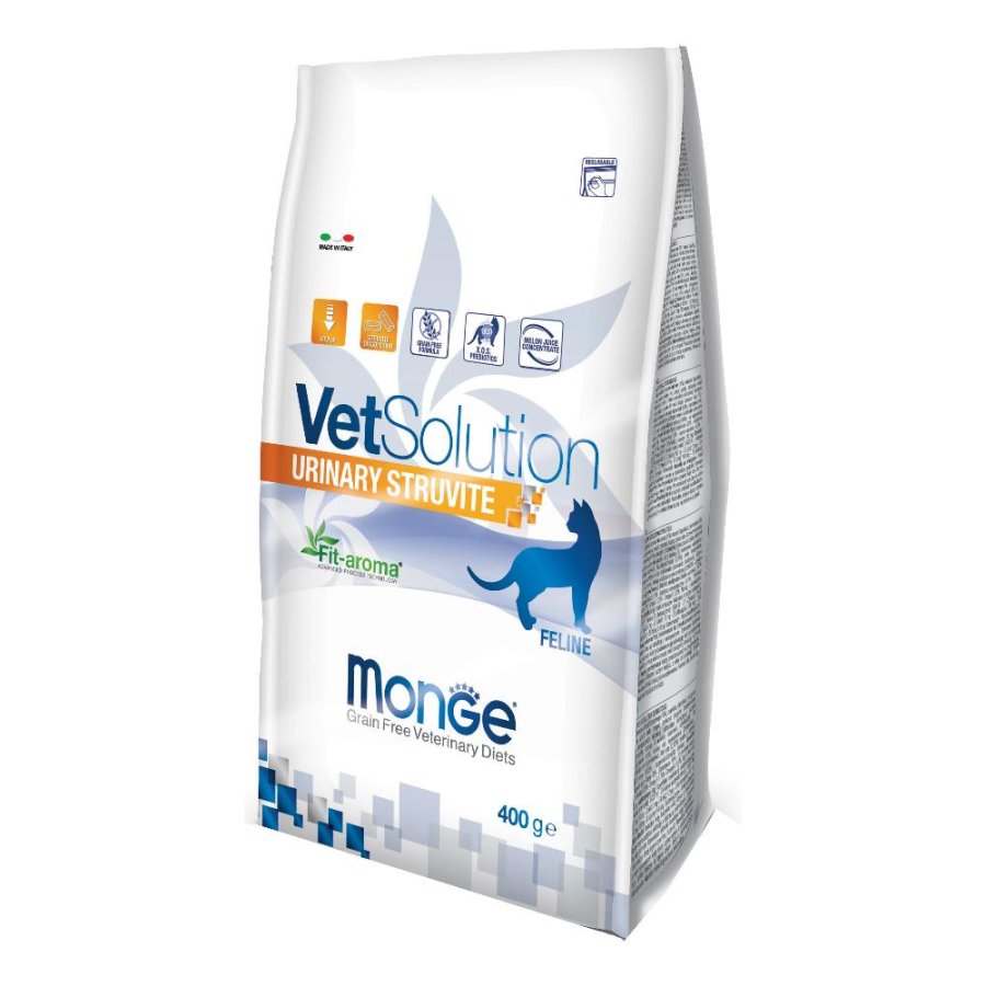MONGE GATTO VETSOLUTION URINARY STRUVITE 400GR