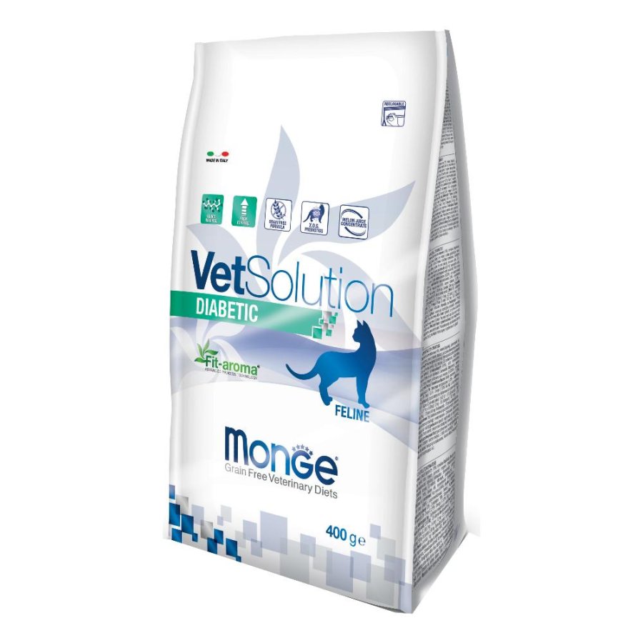MONGE GATTO VETSOLUTION DIABETIC 400GR