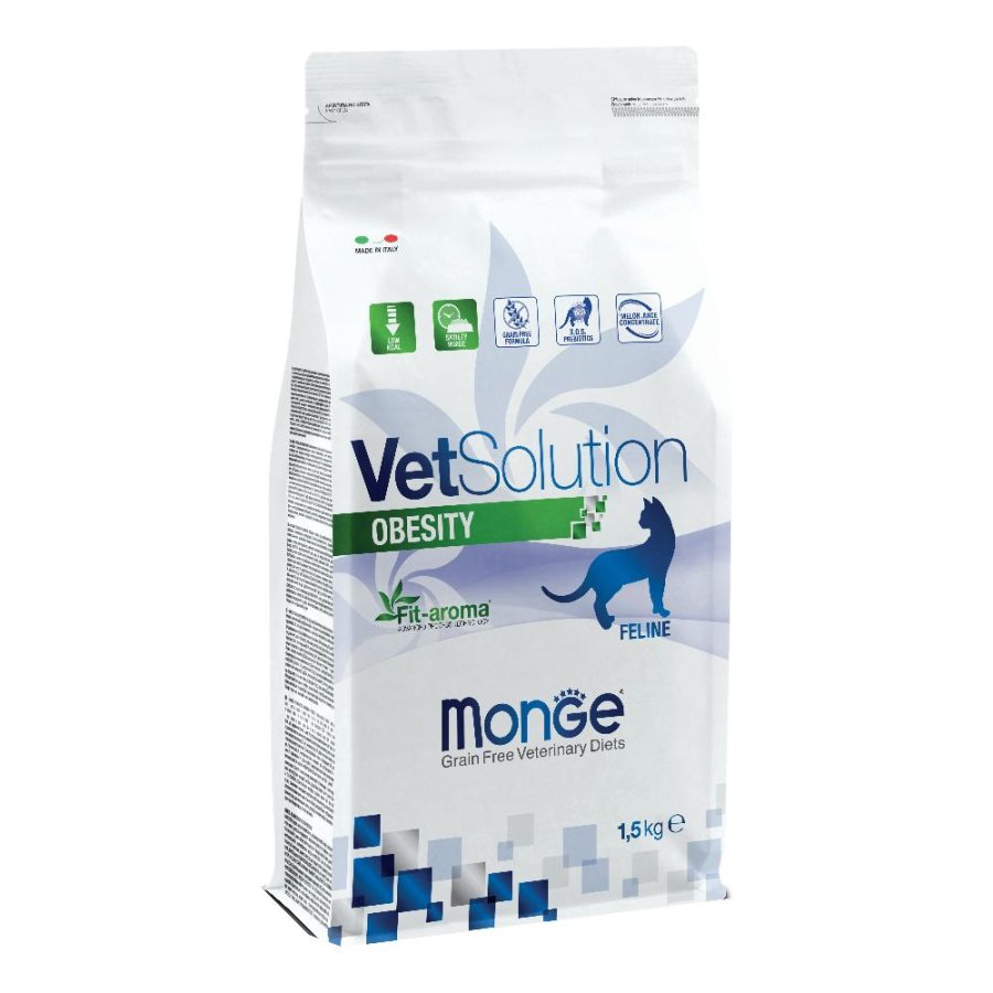 MONGE GATTO VETSOLUTION OBESITY 1,5KG