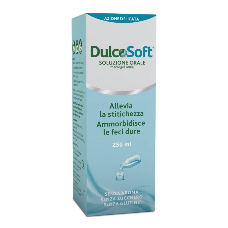 DulcoSoft Soluzione Orale 250ml - Integratore per la Stitichezza