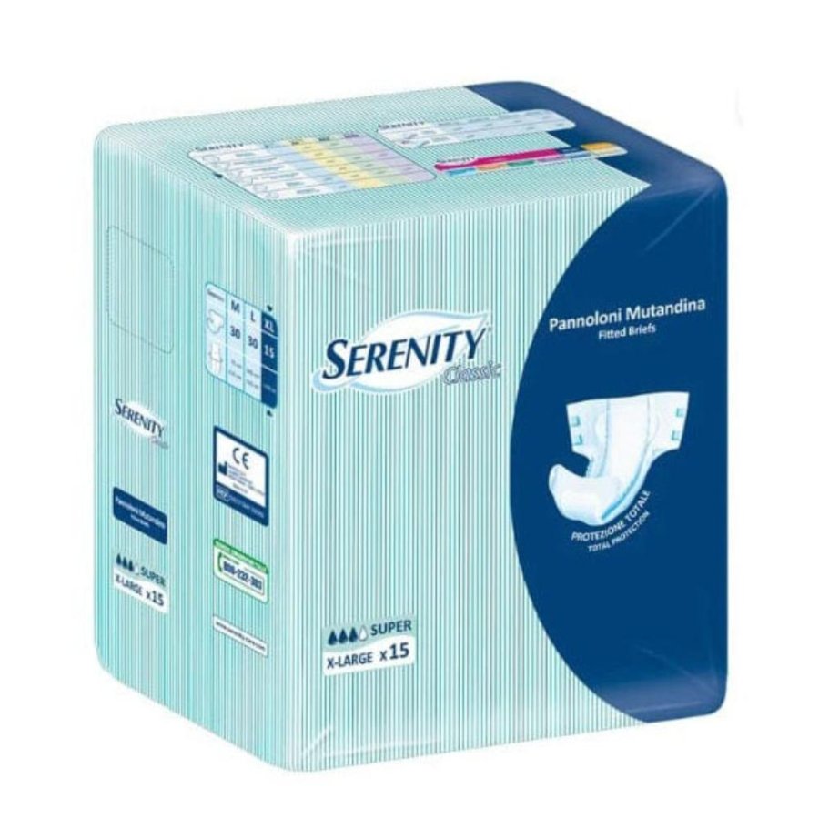 Serenity Classic Super XL, 15 pezzi