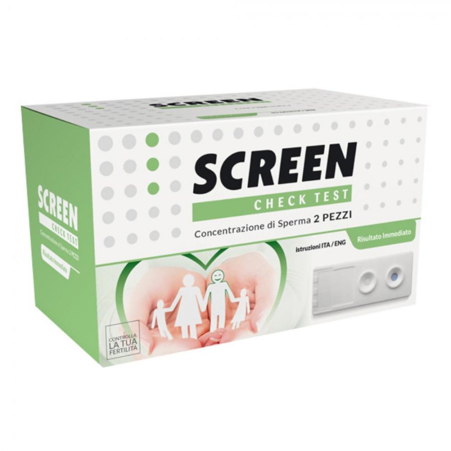 Screen Check Test Conta Spermatica 2 Pezzi