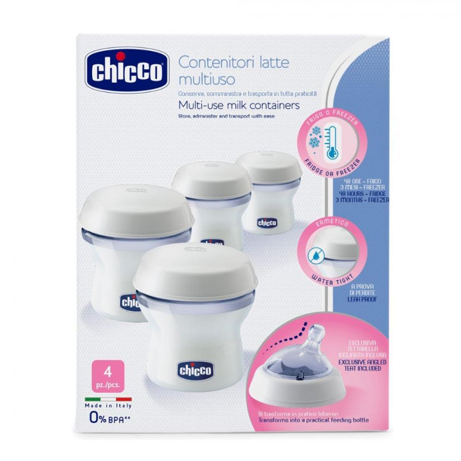 Allattamento e svezzamento Chicco  Vendita online Contenitori ermetici latte  materno per Step Up 2257 Chicco €19,19