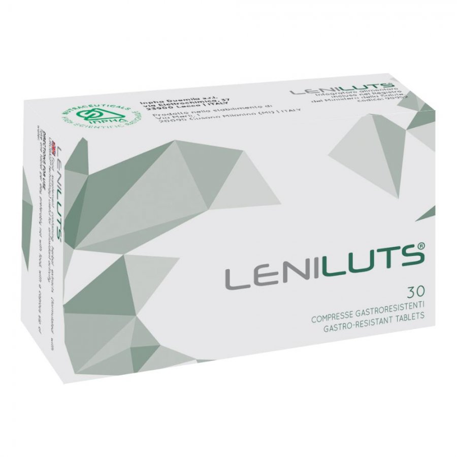 Leniluts 30 Compresse Gastroresistenti - Integratore Antiossidante a Base di Estratti Vegetali