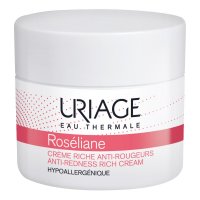 Uriage Roseliane - Crema Ricca Anti-Arrossamento 50ml, Trattamento Intensivo per la Pelle Sensibile e Arrossata