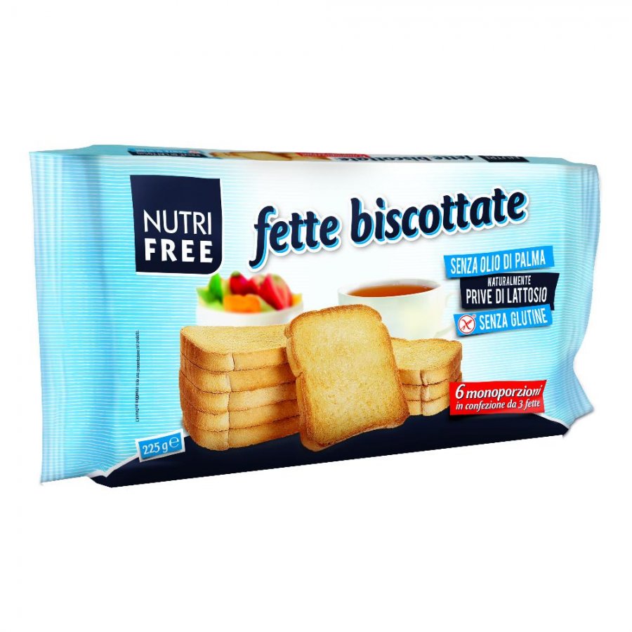 NUTRIFREE Fette Biscottate 225g (6x37,5g)