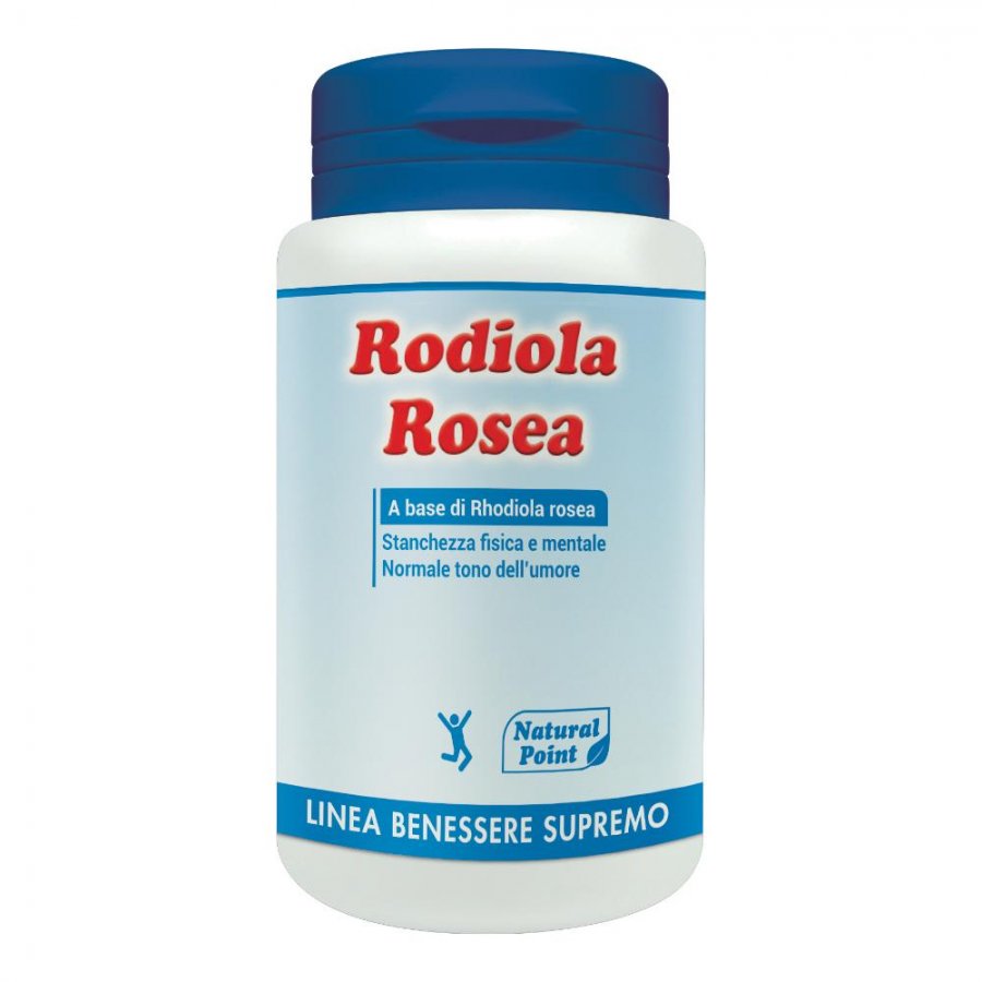 Natural Point Rhodiola Rosea - 50 Capsule per Energia Mentale e Fisica e Tono dell'Umore