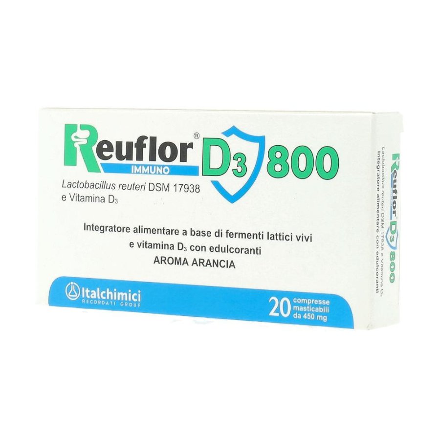 Reuflor D3 800, 20 compresse